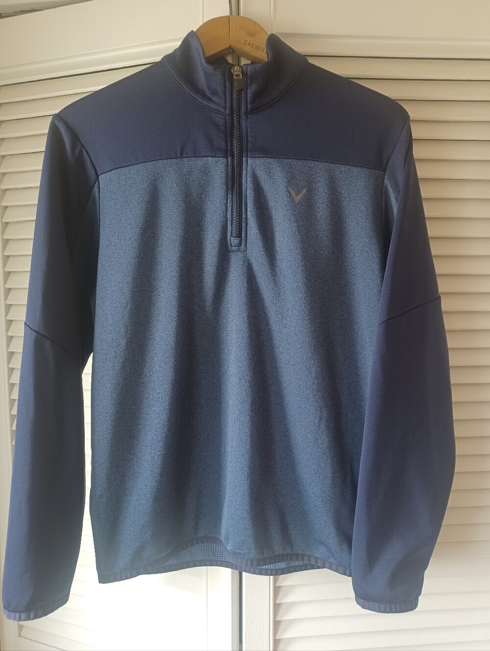 Callaway Golf Men's Small Opti-Dri 3/4 Zip Long Sleeve Sweater Sportswear